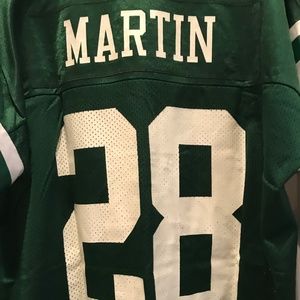 Curtis Martin New York Jets NFL Football Jersey PUMA 1990s